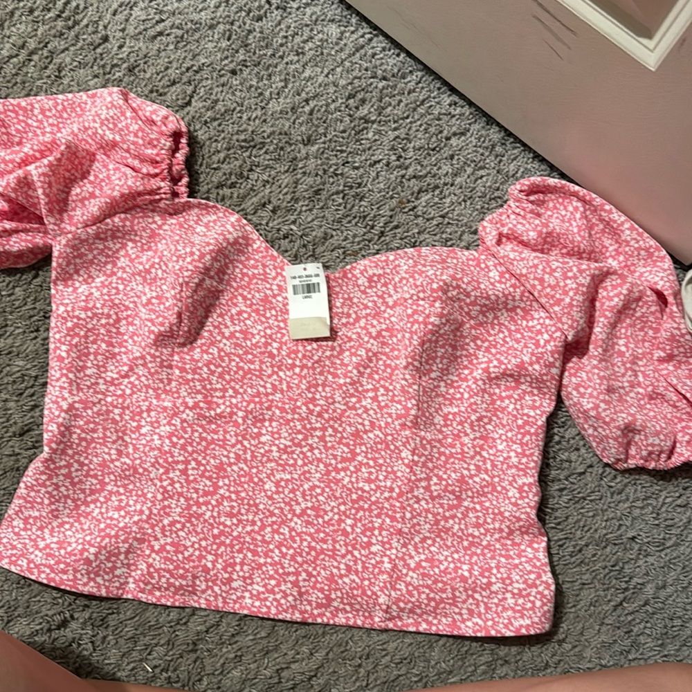 A&F FLOWERY Blouse